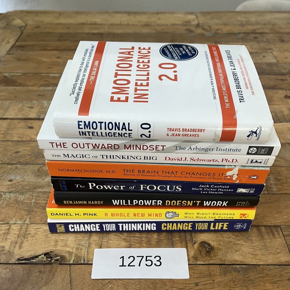 Self Help Business Psychology Mixed Book Lot of 8 - Picture 16 of 16